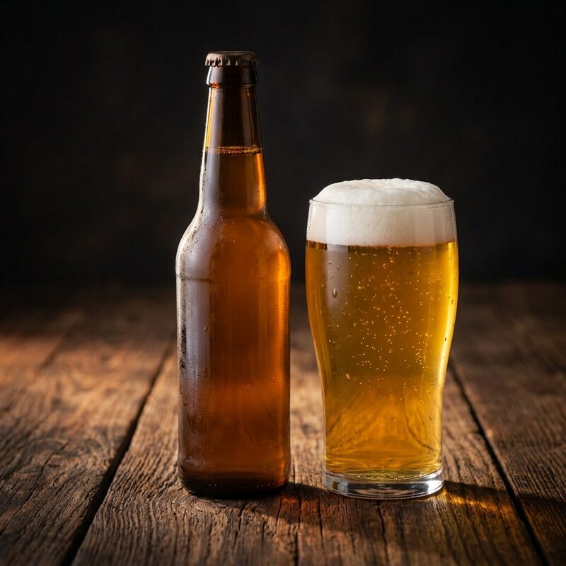 Cerveza rubia