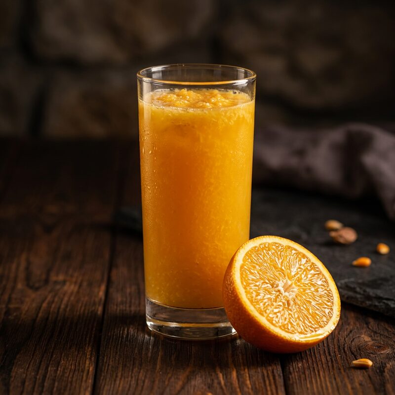 Jugo de naranja natural