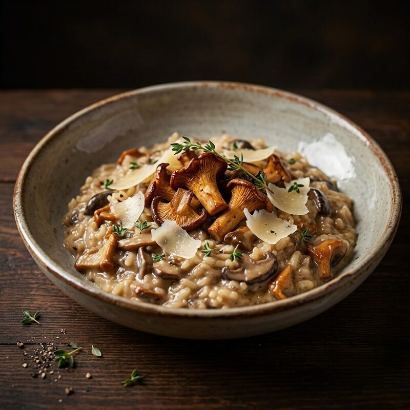Risotto de hongos