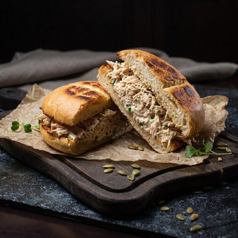 Sándwich de pollo